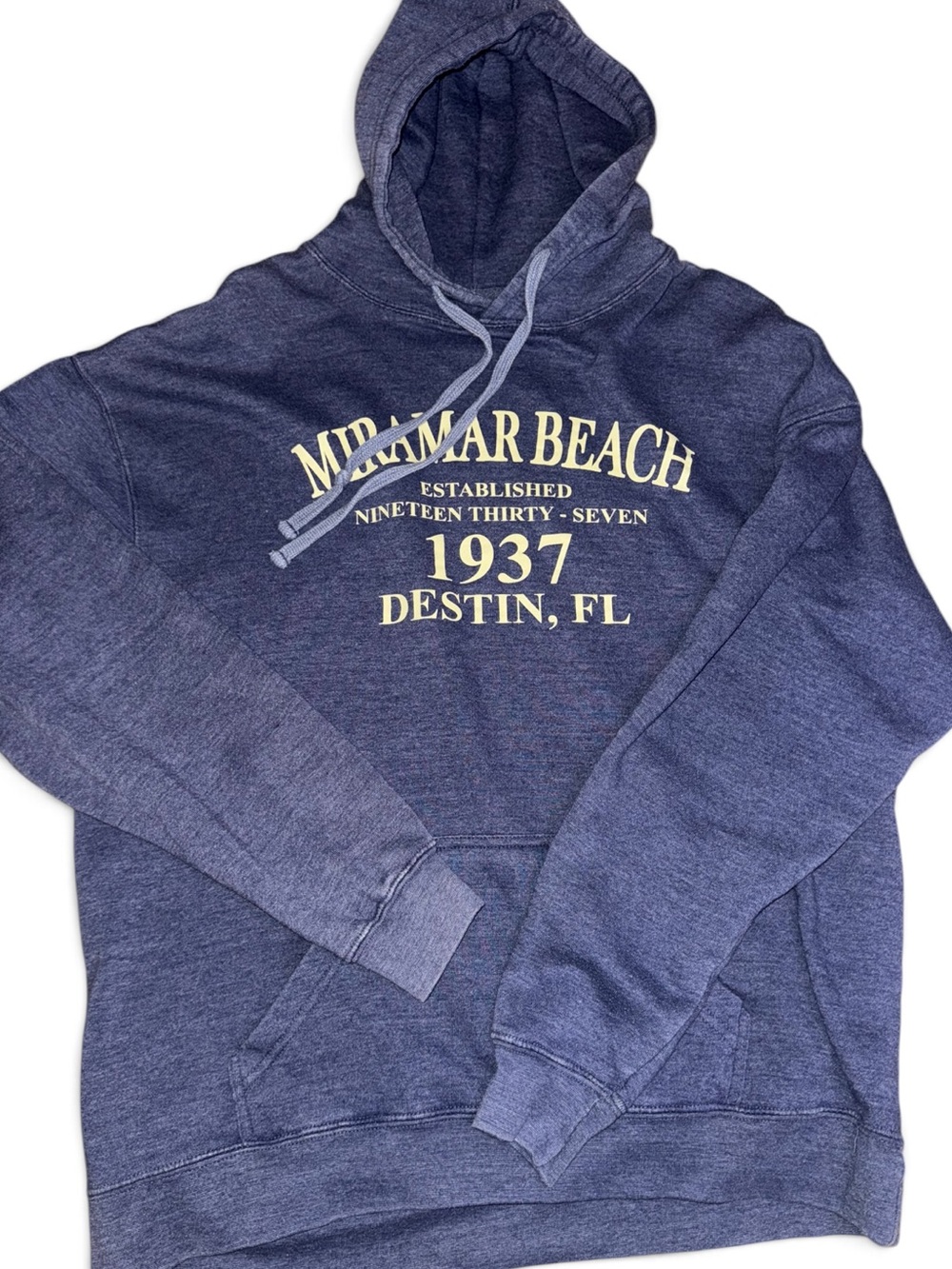 Miramar Beach 1937 Destin, FL Navy Pullover Hoodie